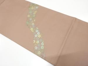 梅萩模様　袋帯